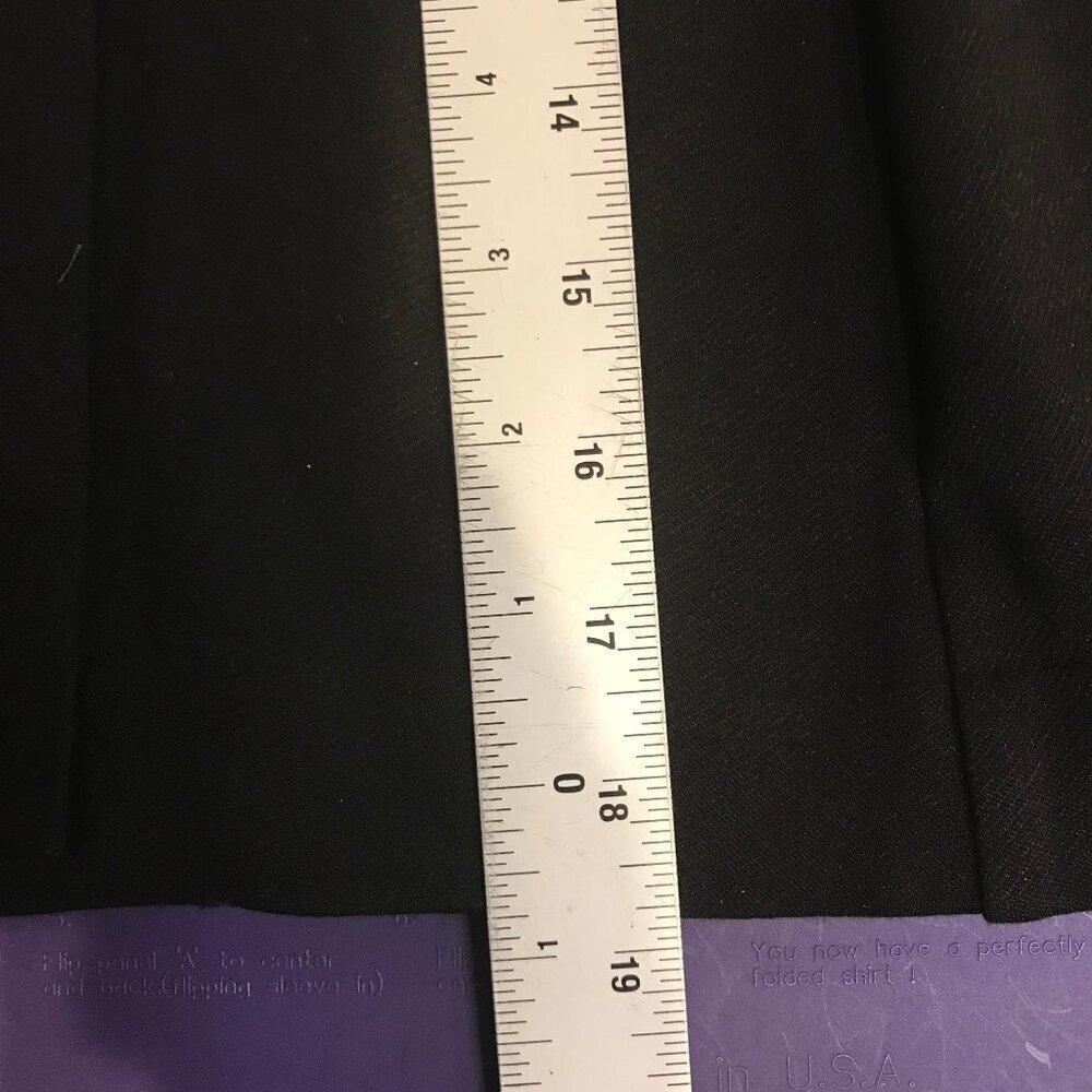 CABi WOMENS BLACK PONTE UTILITY SKIRT SIZE 2 - Picture 7 of 7